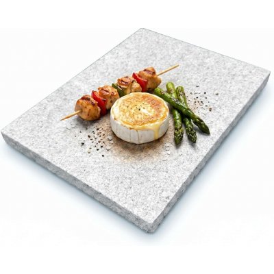 Kameny.cz Grilovací kámen 40x30 cm světlý Vyberte si variantu: Grilovací kámen – Hledejceny.cz