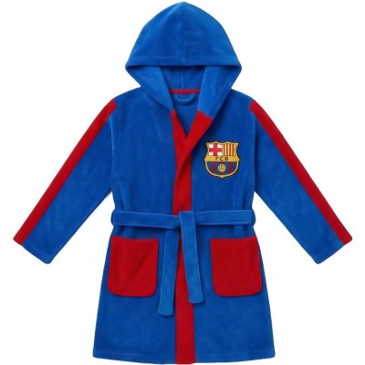 Dětský župan FC Barcelona, fleece, s kapucí, modro-červený – Hledejceny.cz