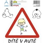 Dítě v autě - 150x175 cm