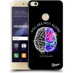 Pouzdro Picasee silikonové Huawei P9 Lite 2017 - Brain - White čiré – Zboží Mobilmania