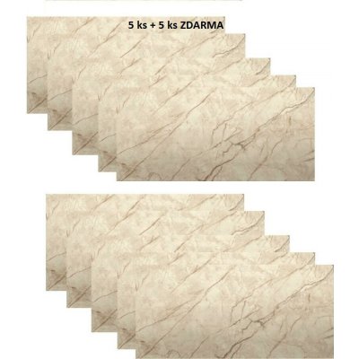 Impol Trade PVC 3D LVT18 60 x 30 cm mramor béžový matná 10ks – Hledejceny.cz