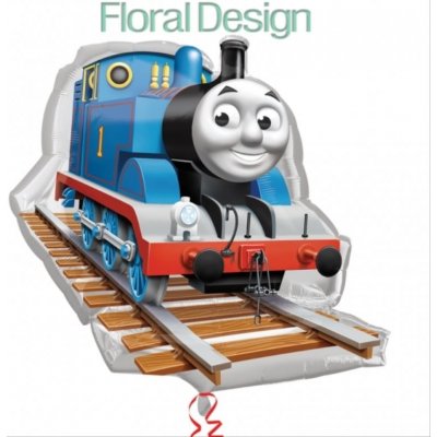 balónek Mašinka Tomáš 74 x 69 cm – Sleviste.cz