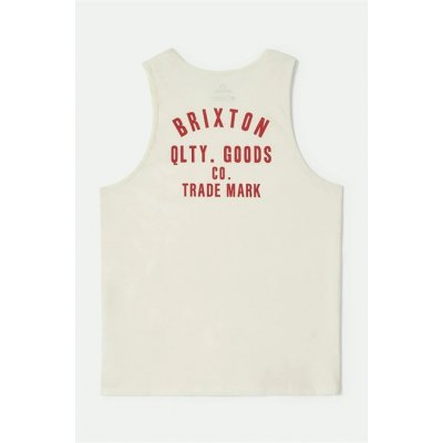 Brixton Woodburn Tank Top Off White/Crimson – Hledejceny.cz