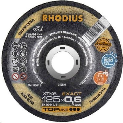 Rhodius Kotouč řezný 125 x 0,6 mm 210829 – Zboží Dáma