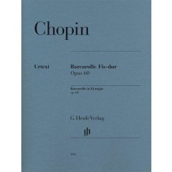 Chopin Barcarolle In F Sharp Op.60 noty na klavír