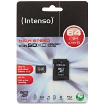 Intenso microSDXC 64 GB class 10 3413490