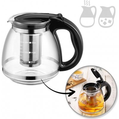 Flamenco Mystique Flamenco Mystique Žáruvzdorný konvice s infuzérem a víčkem 2000 ml - DZ08 – Hledejceny.cz