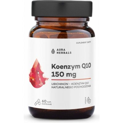 Aura Herbals Koenzym Q10 150 mg 60 kapslí – Hledejceny.cz
