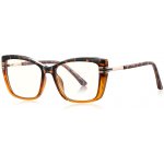 Techsuit Reflex PC 2273 - pro ženy, nadměrné velikosti, TR90&Metal Frame, AC Lens - Transparent/Leopard – Zboží Živě