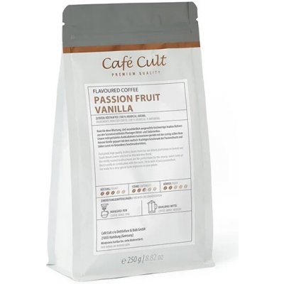 Café Cult Mučenka a Vanilka zrnková 250 g – Hledejceny.cz