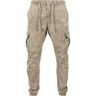 Urban Classics camo Cargo Jogging pants camo béžové – Zboží Dáma