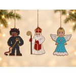 Sada ozdob Mikuláš čert anděl | D-decor – Hledejceny.cz