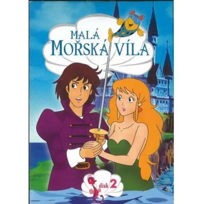 Malá mořská víla - disk 2 DVD – Zboží Mobilmania