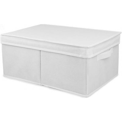 Skládací úložná krabice Compactor "WOS" 30 x 43 x 19 cm, bílá – Zboží Mobilmania