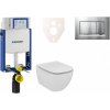 Kompletní WC sada Geberit Kombifix tlačítko Sigma30 Villeroy & Boch + SEDÁTKO 110.302.00.5 NF7