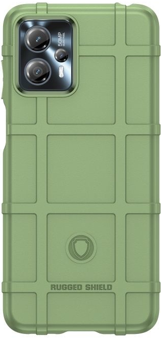 Pouzdro Rugged Shield Motorola Moto G13 / G23 / G53 5G zelené