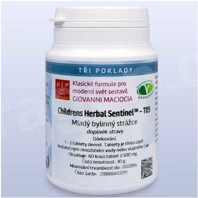 Giovanni Maciocia T05 mladý bylinný strážce Children Herbal Sentinel 60 tablet – Hledejceny.cz
