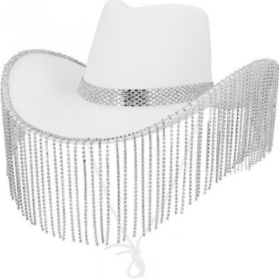 Godan Klobouk bílý s kamínky – Zbozi.Blesk.cz