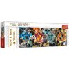 Puzzle TREFL Panoramatické Harry Potter: Čtyři bradavické koleje 1000 dílků