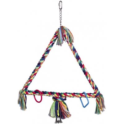 Nobby barevný triangl lano 3,0x45 cm – Zboží Mobilmania