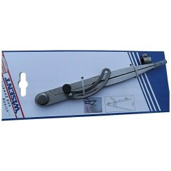 Wisent Rýsovací kružítko pro uchycení tužky délka: 220 mm rozpětí: 225 mm ocel 8050/225