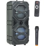 RB nakuplevne Bluetooth reproduktor ZQS 8212 172 výška 60cm bezdrátový mikrofon LED podsvícení černý – Zboží Dáma