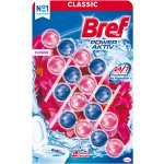 Bref Power Aktiv WC blok tuhý WC blok Flower blossom 4 x 50 g – Zboží Mobilmania