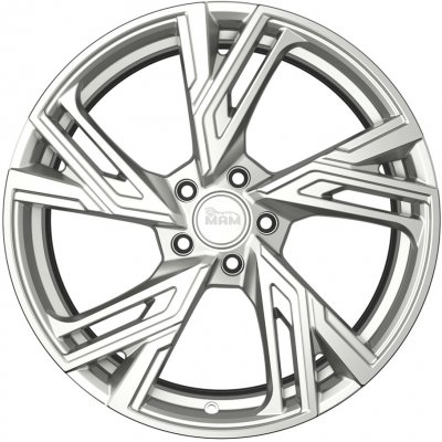 MAM rs5 8x18 5x120 ET35 silver – Zboží Mobilmania