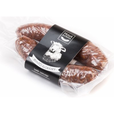 Pravá Klobása Skopová klobása 160 g – Zboží Dáma
