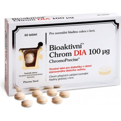 Pharma Nord Bioaktivní Chrom 30mcg 60 tablet – Hledejceny.cz