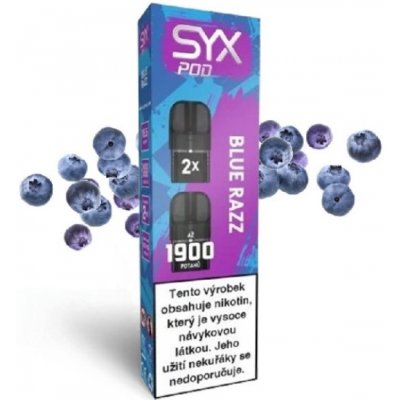 Syx Pod Blue Razz 16,5 mg 2 x 950 potáhnutí 1 ks – Zboží Mobilmania