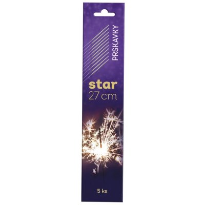 Star prskavky 27 cm 5 ks – Zboží Mobilmania