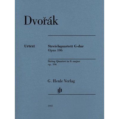 Antonín Dvořák String Quartet in G major op. 106 noty pro smyčcový kvartet – Hledejceny.cz