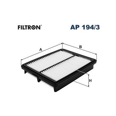Vzduchový filtr FILTRON AP 194/3 – Hledejceny.cz