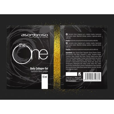 Asombroso by Osmany Laffita The One Body Collagen Gel hydratační tělový kolagen 10 ml vzorek – Zboží Dáma