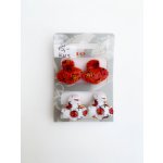 Skřipec do vlasů beruška červený 1 ks – Sleviste.cz