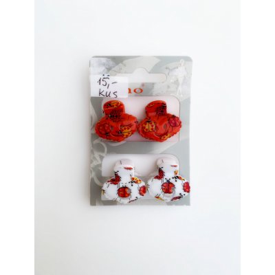 Skřipec do vlasů beruška červený 1 ks – Sleviste.cz