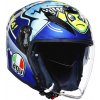 Přilba helma na motorku AGV ETERES Rossi misano 2015