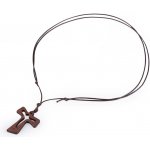 Prima-obchod Dřevěný křížek na šňůrce hnědá 97756 – Hledejceny.cz