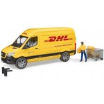 Bruder 2671 Mercedes-Benz Sprinter DHL s řidičem a příslušenstvím – Zboží Mobilmania