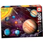 Educa 14461 Neon Solar System 1000 dílků – Zboží Dáma