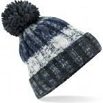 Beechfield s bambulí Corkscrew beanie B486 šedá-bílá – Hledejceny.cz
