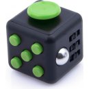 Fidget Cube antistresová kostka černý zelený