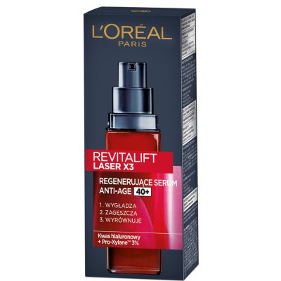 L'Oréal Revitalift Laser X3 Regenerujące serum Anti-Age 30 ml – Zboží Mobilmania