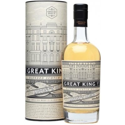 Compass Box Great King Street 43% 0,5 l (tuba) – Hledejceny.cz