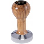 Buna Café Tamper oliva, lak, TP, nerez mat, plochý 58,55 mm – Zboží Mobilmania