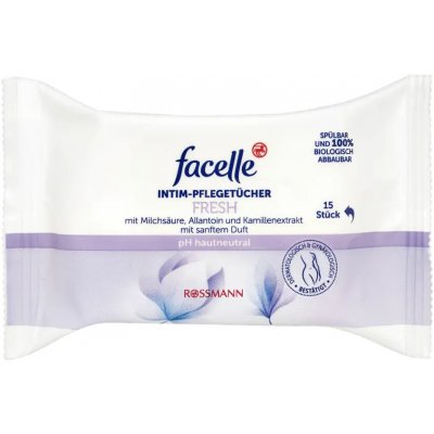 Facelle Vlhčené ubrousky pro intimní hygienu 15 ks – Zbozi.Blesk.cz