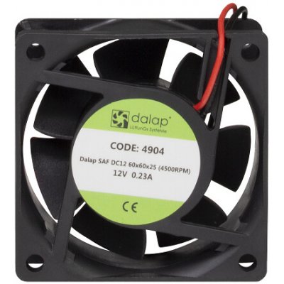 Dalap SAF DC12 60x60x25mm 4500 RPM – Zboží Mobilmania