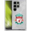 Pouzdro a kryt na mobilní telefon Samsung Head Case Samsung Galaxy S24 UltraZNAK LIVERPOOL FC OFFICIAL GEOMETRIC bílé