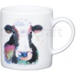 Kitchen Craft šálek na espresso Porcelain Watercolour Cow 80 ml – Sleviste.cz
